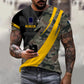 Personalized France Soldier/ Veteran Camo With Name And Rank T-shirt 3D Printed - 0310230007