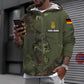 Personalized Germany Soldier/ Veteran Camo With Name And Rank Hoodie 3D Printed - 0610230004