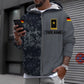 Personalized Germany Soldier/ Veteran Camo With Name And Rank Hoodie 3D Printed - 0610230007