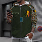 Personalized Belgium Soldier/ Veteran Camo With Name And Rank Hoodie 3D Printed - 16968960