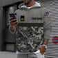 Personalized Australian Soldier/ Veteran Camo With Name And Rank Hoodie 3D Printed - 1696982404