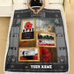 Personalized Canadian Soldier/ Veteran Camo With Name And Rank Fleece Blanket 3D Printed - 16971552
