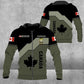 Personalized Canada Solider/ Veteran Camo With Name And Rank Hoodie - 3103230002