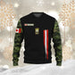 Personalized Canada Soldier/ Veteran Camo With Name And Rank Hoodie 3D Printed - 0510230013