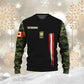 Personalized Canada Soldier/ Veteran Camo With Name And Rank Hoodie 3D Printed - 1696464012