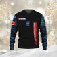 Personalized Canada Soldier/ Veteran Camo With Name And Rank Hoodie 3D Printed - 1696464012