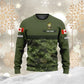 Personalized Canada Solider/ Veteran Camo With Name And Rank Hoodie - 3103230003