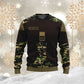 Personalized Swiss Soldier/ Veteran Camo With Name And Rank Hoodie - 0310230003
