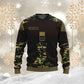 Sweat à capuche personnalisé avec nom et grade de soldat/vétéran suisse - 1696291202