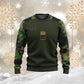Personalized Swiss Soldier/ Veteran Camo With Name And Rank Hoodie - 0310230005