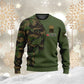 Personalized Swiss Soldier/ Veteran Camo With Name And Rank Hoodie - 0310230008