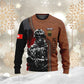 Sweat à capuche personnalisé avec nom et grade de soldat/vétéran suisse - 1696291211