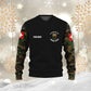 Personalized Swiss Soldier/ Veteran Camo With Name And Rank Hoodie - 0310230014