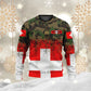 Personalized Swiss Soldier/ Veteran Camo With Name And Rank Hoodie - 0310230017