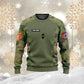 Personalized Norway Soldier/ Veteran Camo With Name And Rank Hoodie - 0310230014
