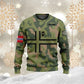 Personalized Norway Soldier/ Veteran Camo With Name And Rank Hoodie - 0310230016