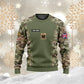 Personalized UK Soldier/ Veteran Camo With Name And Rank Hoodie 3D Printed - 04102300012
