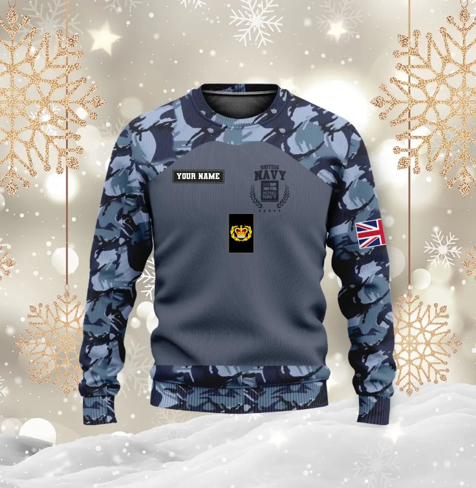 Personalized UK Soldier/ Veteran Camo With Name And Rank Hoodie 3D Printed - 1696377607