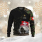 Personalized Swiss Soldier/ Veteran Camo With Name And Rank Hoodie - 16976736