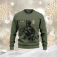 Personalized Denmark Soldier/ Veteran Camo With Name And Rank Hoodie - 2709230001