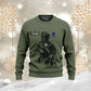 Personalized Ireland Soldier/ Veteran Camo With Name And Rank Hoodie 3D Printed - 2709230001