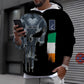 Personalized Ireland Soldier/ Veteran Camo With Name And Rank Hoodie - 0211230001