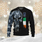 Personalized Ireland Soldier/ Veteran Camo With Name And Rank Hoodie - 0211230001