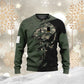 Personalized France Soldier/ Veteran Camo With Name And Rank Hoodie - 0211230002