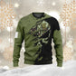 Personalized Ireland Soldier/ Veteran Camo With Name And Rank Hoodie - 0211230002