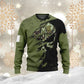 Personalized Ireland Soldier/ Veteran Camo With Name And Rank Hoodie - 1698883201