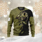 Personalized Ireland Soldier/ Veteran Camo With Name And Rank Hoodie - 1698883201