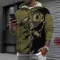 Personalized Ireland Soldier/ Veteran Camo With Name And Rank Hoodie - 1698883201