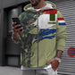 Personalized Netherlands Soldier/ Veteran Camo With Name And Rank Hoodie - 0311230001