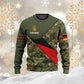 Personalized Germany Soldier/ Veteran Camo With Name And Rank Hoodie 3D Printed - 0611230003