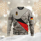 Personalized Germany Soldier/ Veteran Camo With Name And Rank Hoodie 3D Printed - 0611230003