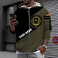 Personalized Germany Soldier/ Veteran Camo With Name And Rank Hoodie 3D Printed - 0611230004