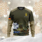 Personalized Germany Soldier/ Veteran Camo With Name And Rank Hoodie 3D Printed - 0711230005