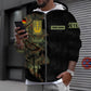 Personalized Germany Soldier/ Veteran Camo With Name And Rank Hoodie 3D Printed - 0711230006