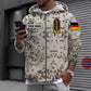 Personalized Germany Soldier/ Veteran Camo With Name And Rank Hoodie 3D Printed - 0711230007