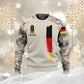 Personalized Germany Soldier/ Veteran Camo With Name And Rank Hoodie 3D Printed - 0711230011