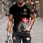 Personalized Swiss Soldier/ Veteran Camo With Name And Rank Hoodie - 16976736