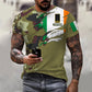 Personalized Ireland Soldier/ Veteran Camo With Name And Rank Hoodie - 0311230001
