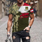 Personalized Austria Soldier/ Veteran Camo With Name And Rank Hoodie - 0311230001