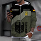 Personalized Germany Soldier/ Veteran Camo With Name And Rank Hoodie - 0310230002