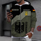 Personalized Germany Soldier/ Veteran Camo With Name And Rank Hoodie - 1696291201