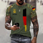 Personalized Germany Soldier/ Veteran Camo With Name And Rank Hoodie 3D Printed - 0711230011