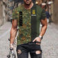 Personalized Germany Soldier/ Veteran Camo With Name And Rank Hoodie 3D Printed - 0610230002