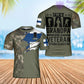 Personalized Finland Soldier/ Veteran Camo With Name And Rank T-Shirt 3D Printed - 0202240001
