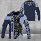 Personalized UK Soldier/ Veteran Camo With Name And Rank Hoodie 3D Printed - 16950816