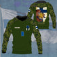 Personalized Finland Soldier/ Veteran Camo With Name And Rank Hoodie - 1306230001